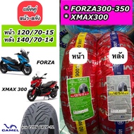 แพ็คคู่ ยางนอกเรเดียล Camel คาเมล FORZA300 ปี18-20 FORZA350 XMAX300 หน้า 120/70-15,หลัง 140/70-14 CM