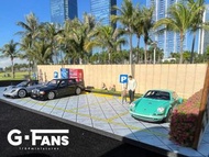 G-FANS 1/64 Garden Parking Scene Diorama with LEDs 場景模型