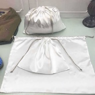 Faux Slik Solid Storage Drawstring Packaging Bag Beam Pocket Anti-dust Bag Stirage Rack