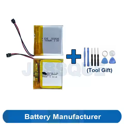 Tools Gift + 190mAh 240mAh 352724 322826 Battery For Polar M430 M400 GPS Sport Smart Watch Batterie 