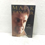 Book Import Time to Declare - AutobiographyAN - Mark Taylor mantan captain crisket team Nasional AUS