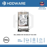 DELL 600GB 15K 12G SAS 2.5'' 512n HDD // FPW68 // 0FPW68 // ST600MP0036