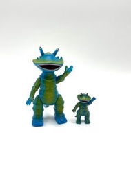 鹹蛋超人怪獸 Ultraman 食錢獸 Bullmark + mini 卡內貢 搪膠 公牛社