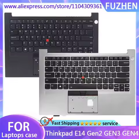 Thinkpad E14 Replacement Keyboard/Host New For Thinkpad E14 Gen2 GEN3 GEN4 Laptop Replacement With P