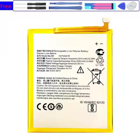BL295 BL297 BL299 BL303 battery For Lenovo K5S L38031 K5 Pro L38111 L38041 Z6 Lite 6.3 inch Z5s L780