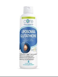美國 Core Med Science Liposomal Glutathione 特級脂質體穀胱甘肽500毫克 ,120毫升