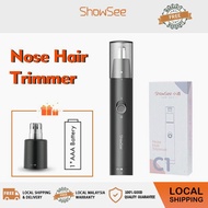 ShowSee Electric Nose Hair Trimmer Portable Mini Pencukur Bulu Hidung Trimmer Rechargeable 鼻毛修剪器