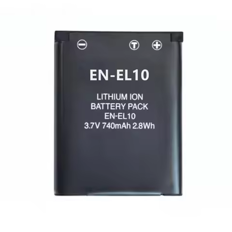 3.7V 740mAh EN-EL10 Camera Battery for Nikon S2500 S2800 S4200 S3600 S900 S7000 COOLPX S100 A100 S25