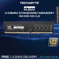KLEVV U-DIMM | 8GB DDR4 | 3200MHz CL22 | Standard Memory (KD48GU880-32N220A)