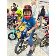 Preloved CIGNA bike brand balace children's bicycle helmet