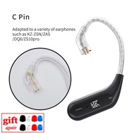 KZ AZ09 Bluetooth 5.2 Wireless Upgrade Cable HIFI Wireless Ear Hook With Charging Case For KZ TRN CC