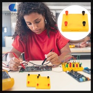 🔧 Set 2Pcs Kit Litar Elektrik untuk Kanak-kanak dengan Papan Persegi Plastik Interaktif Berukuran 7.