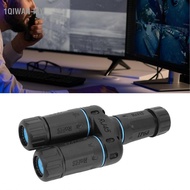 1qiwan-my ciciglow RJ45 Coupler  IP68 Water Proof Shielded Female to Ethernet Cable Connector for Ca