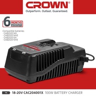 CROWN PROFESSIONAL CAC204001X Battery Charger 4AH