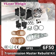 6F50 6F55 Automatic Transmission Gearbox Master Rebuild Overhaul Kit Gasket O-rings Clutch Friction 