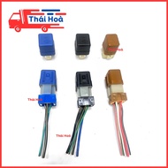 Relay 12v 4,5,6 pins with jack, Relay 4 5 6 pins 12v nissan