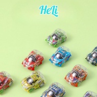 HK0179 COMBO 5/10 MULTI-COLOR MINI OFF-ROAD CAR WITH TRANSPARENT CASE RUNNING BELT