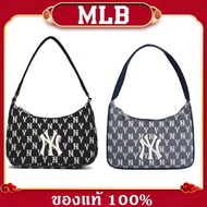 South Korea MLB Shoulder Bags Retro Old Flower New York Yankees Handbag Bag