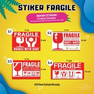 FRAGILE STICKERS - ALWAYS (6x4 cm, 7x3.5cm, 7x4 cm)