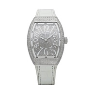 Farmland Stainless Steel Back Diamond-Studded 43x31mm Quartz Movement Ladies Watch V32