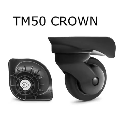 Premium TM50 HINOMOTO Replacement LOJEL PLUS ONE Silent Luggage Wheels for Crown Suitcase