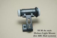 【Mr.W-現貨】復刻SS M-Ax 頭盔燈座 S&S SF M300系列用 ARC導軌