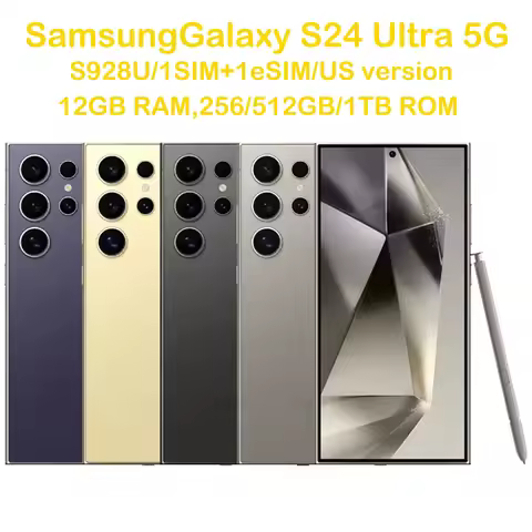 Samsung Galaxy S24 Ultra 5G S982U Smart Android Phone 6.8-inch S24U 5000mAh 45W NFC Four Camera 200M