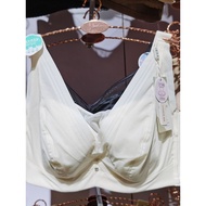 Latex Cup QW9325 - Thin Style D-Cup with Memory Steel Ring Support for Large Breasts