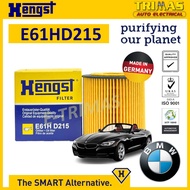 HENGST Oil Filter BMW Z4 Roadster E89 Engine N52 N54 2009-2016 Penapis Minyak Enjin E61H D215 11 42 