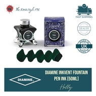 Diamine Inkvent Fountain Pen Ink [50ml] Blue Edition - Sheen