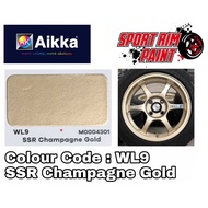 [Sport Rim Paint WL9 SSR CHAMPAGNE GOLD] AIKKA Sport Rim 2K Paint DIY Cat Tin Spray Sport Rim Cat Ke