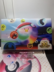 Pokemon 30th celebration futuristic box日版