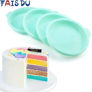 4/6/8 inch Round Silicone Pastel Layer Cake Mould Silicone Mousse Mold Round Baking Tools For Cakes Cooking Forms