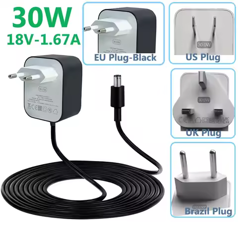 30W Power Adapter for Echo Show 21 Echo Show 15 Echo Show 8 Echo Show 10 Echo 4th&3rd Generation Cha