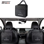 Sieece Car Seat Back Organizer Leather Car Storage Box Car Interior Accessories For Mercedes Benz W1