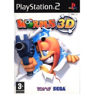 (PS2 DVD GAMES) WORMS 3D