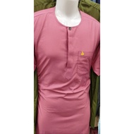 Kurta Al Hera leher Bulat Lengan Pendek Warna warni