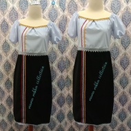 Dress Tradisional Moden Bidayuh / Dayak Selakau / Salako Borneo Sarawak
