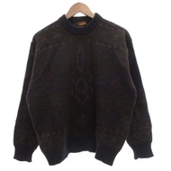ete Alpaka Sweater Knit alpaca Brown Mohair Direct from Japan Secondhand