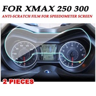 【2 pieces】 Motorcycle Accessories Screen Protector Film For YAMAHA X-MAX300 XMAX 125 250 300 400 2017 - 2022
