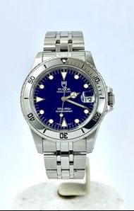 刁陀75190 - Submariner 原裝藍面、銀色潛水圈鋼錶(36mm)、刁的刁底、2824-2自動機芯、原裝62460鋼五格帶 TUDOR 75190 -Submariner , Origin