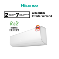 Hisense Aircond 1.5HP (R32) Inverter Air Conditioner AI13TUGS (TUGS)