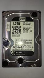 WD1002FAEX 00Z3A0黑標 威騰 1TB 3.5吋 SATA 硬碟