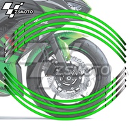Motorcycle Sticker Suitable for Kawasaki Kawasaki Green Wheel Sticker20260627
