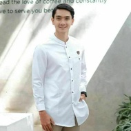 Baju Koko Pria Dewasa Lengan Panjang Polos Premium Terbaru