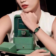Rolla lola Little Green Rose Waterproof Fashion Watch Qixi Valentine's Day Gift for Girlfriend Women