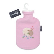 fashy - 德國FASHY 0.8L暖水袋-抓毛套-粉紅 (6505-44)