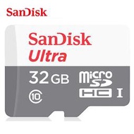 [高速 C10] SanDisk Ultra microSD 32G 32GB UHS-I C10 記憶卡 -公司貨