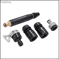 Zone 5 Pieces Heavy Duty Car Wash Nozzle Set Strong Water Flows For Outdoor Use