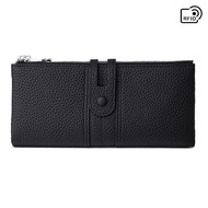 MEIFEI | กระเป๋าสตางค์หนังบางกันขโมยพร้อมป้องกัน RFID